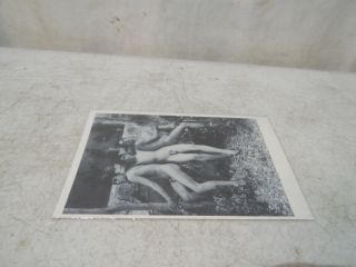 VTG 1993 Wilhelm Von Gloeden Photograph Post Card Santa Fe Male Nudes C.  1900 4