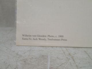 VTG 1993 Wilhelm Von Gloeden Photograph Post Card Santa Fe Male Nudes C.  1900 6