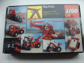 Vintage 1984 Lego Technic 8030 Expert Builders Set…. 3