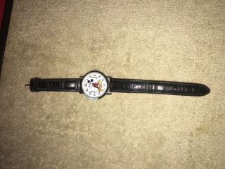 Vintage 1970 ' s Bradley Mickey Mouse Disney Jewelry Mechanical Watch 2