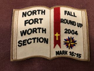 2004 North Fort Worth Fall Roundup Patch