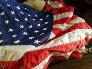 Dura - Lite Nylon U.  S.  American Flag - Made In Usa.  3.  5 