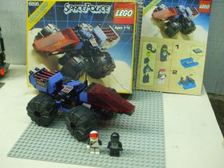 Vintage Lego 6895 Spy - Trak I Space Police I 1989 Complete W Instructions And Box