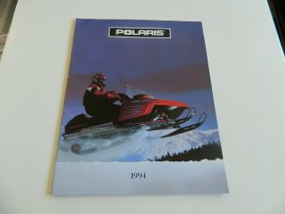1994 Polaris Snowmobile Sales Brochure 36 Pages Indy,  Clothing,  Specsw