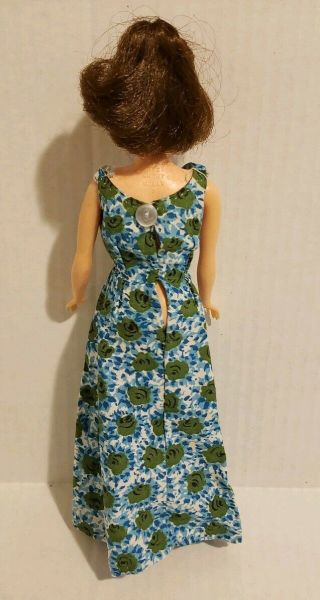 Vintage 1960 ' s Ideal Mitzi Barbie Clone Fashion Doll with Dress 2
