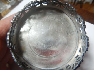 Simpson & Miller Silver Plate pickle castor jar holder ornate estate item 4