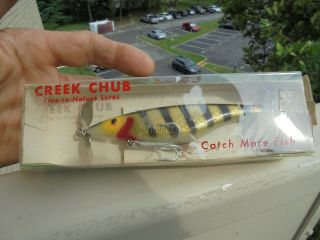 Vintage Creek Chub Fishing Lure - Scarce Model