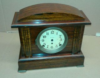 Antique Adamantine Seth Thomas Mantel Clock Case.
