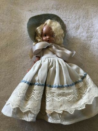 2 VERY RARE VINTAGE BISQUE STORY BOOK DOLLS 3