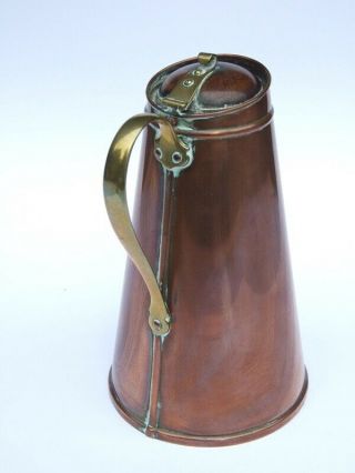 WAS Benson Arts & Crafts Copper Insulated Water Jug 3
