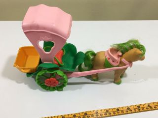 Maple Stirrup Horse And Buggy Carriage For Vintage Strawberry Shortcake Dolls