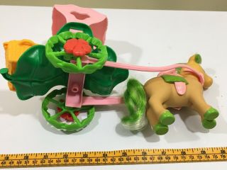 Maple Stirrup Horse and Buggy Carriage for Vintage Strawberry Shortcake Dolls 2