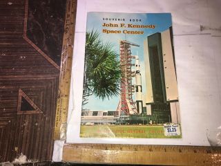1969 John F Kennedy Space Center Nasa Tour Souvenir Book 20,  Pages W Photos