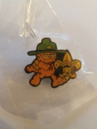 Garfield The Cat - Hat Pin 5221ee - Boy Scouts Of America - Bsa