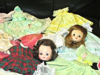 Vintage Betsy Mccall Doll Heads & Clothes Good