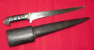 Afghan Khyber Pass Persian Islamic Asia India Armor - Piercing Dagger