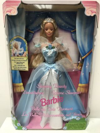 Barbie - Sleeping Beauty Barbie Doll With Moving Eyes Mattel 1998