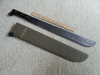 U.  S.  Ontario Knife Co.  Machete & Sheath