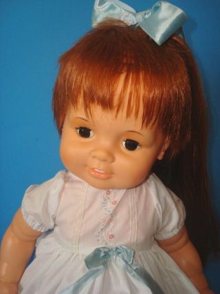 Vintage 1972 - 73 Ideal 22 " Baby Crissy Doll Soft Head,  Arms Legs