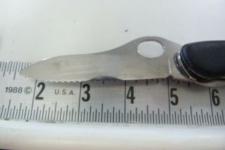 Victorinox Black 8 tool Folding Pocket Multi tool Swiss Army Knife - B4 17 4