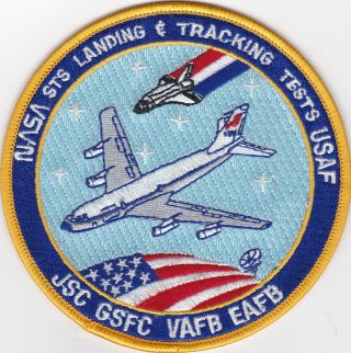 Nasa/jsc/gsfc/vafb/eafb Sts Landing And Tracking Test Usaf
