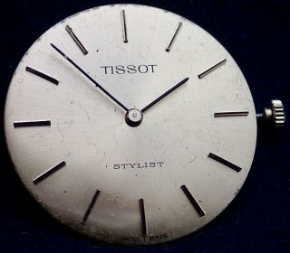 Tissot Stylist Gents Vintage Wristwatch Movement
