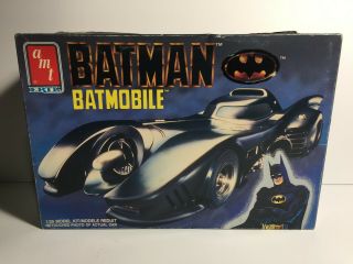 Amt Ertl Batman Batmobile 1989 Photo Box Opened Model Kit