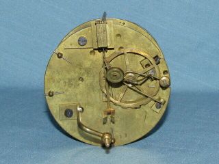 Antique French Mantle Clock Movement