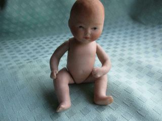 Antique Dream Baby Small Bisque Doll Germany -