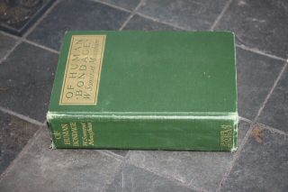 Of Human Bondage W.  Somerset Maugham Vintage Antique Hardcover Book Antiquarian