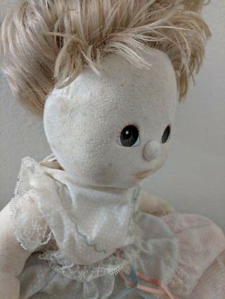 Vintage 1985 My Child Doll Ash Blonde Hair Brown Eyes 3