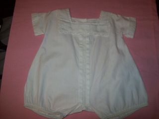Sweet Adorable Vintage One Piece Outfit For Big Baby Doll Or Baby.