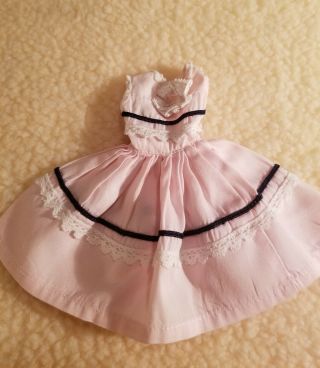 Pink Dress For 1950s Vintage Ideal Little Miss Revlon 10 1/2 " Doll