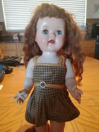 Vintage Ideal Toys Saucy Walker Doll 16 "