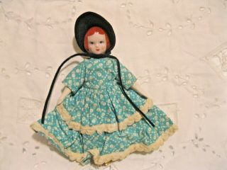 Vintage Ruth Gibbs Porcelain Doll Head Hands Lower Legs & Feet Handmade Body