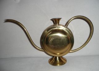 Vintage Copper Mini Teapot Kettle Decor With Handle And Spout No Top