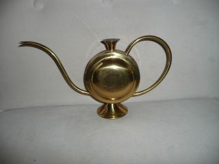 Vintage Copper Mini Teapot Kettle Decor With Handle and Spout No Top 2