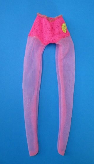 Vintage Barbie - Close - Ups 1864 Hot Pink Pantyhose / Stockings