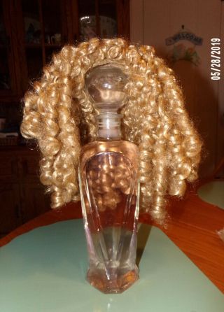 Vintage Curly Doll Wig Size 10 - 11 Blonde 3