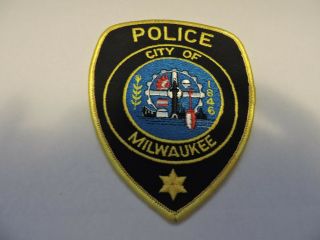 Retired Patch: City Of Milwaukee,  Wisconsin Police Department