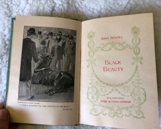 Antique Black Beauty by Anna Sewell Early 1900’s Hardcover 4