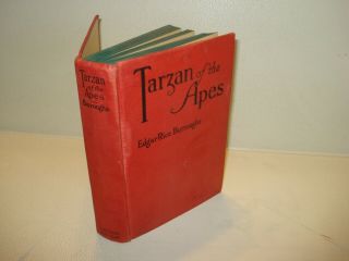 1914 Tarzan Of The Apes By Edgar Rice Burroughs Antique Classic Book