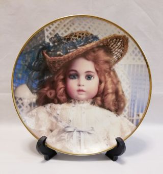 Franklin Hanau Doll Museum " The Antique Doll " Limited Edition Plate