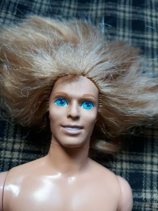Nude Disney Mattel Doll Beauty & The Beast Doll ? Beast Ken ? Long Haired