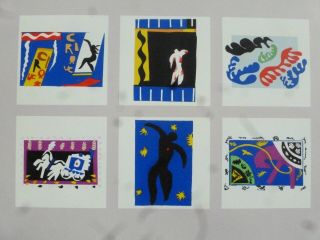 Set of Six serigraphs - Henri Matisse Graphique de France 2