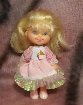 Vintage Cherry Merry Muffin Doll - 1988 Mattel - With Dress