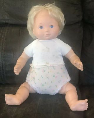 1978 Fisher Price My Baby Beth Doll Vintage 209 Blonde Hair 1980