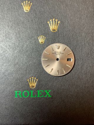 Rolex Date Ladies 26mm Grey Dial Oyster Jubilee Ref: 6917