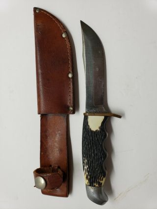 Craftsman Guides Pride Hunting Knife With Sheath