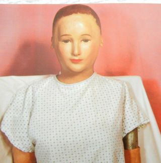 4p History Article,  Pics - Antique Martha Chase Hospital Lady Mannequin Doll 3